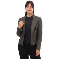 Only - Veste motard AVA - Femme (Vert)