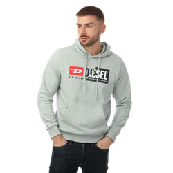 Diesel - Sweat à capuche S-GIRK CUTY FELPA - Homme (Gris)