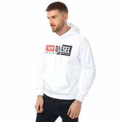 Diesel - Sweat à capuche S-GIRK CUTY FELPA - Homme (Blanc)