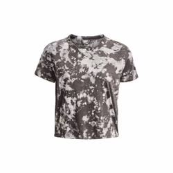 Under Armour - T-shirt RUN TRAIL - Femme (Gris / Gris / Étain)