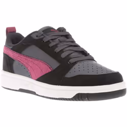 Puma - Baskets REBOUND V6 - Enfant (Noir / Gris)