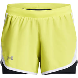 Under Armour - Short FLY BY 2.0 - Femme (Jaune)