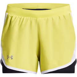 Under Armour - Short FLY BY 2.0 - Femme (Jaune)