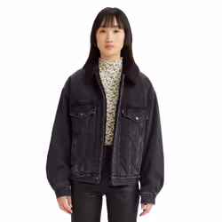 Levis - Veste camionneur 90´S - Femme (Noir)