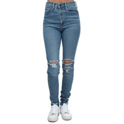 Levis - Jean MILE HIGH - Femme (Bleu denim)