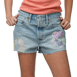 Levis - Short ORIGINAL - Femme (Bleu clair)