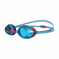 Speedo - Lunettes de natation VENGEANCE - Enfant - Taille unique (Bleu / Rouge)