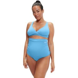 Speedo - Ensemble de maillot de bain 2 pièces grossesse - Femme (Bleu)
