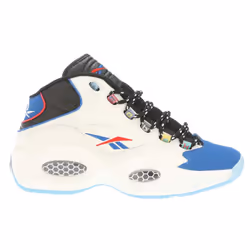 Reebok - Baskets QUESTION MID - Homme (Noir / Bleu)