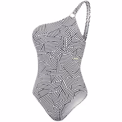 Speedo - Maillot de bain 1 pièce - Femme (Noir / Blanc)