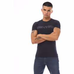 Emporio Armani - T-shirt - Homme (Bleu marine)