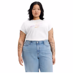 Levis - T-shirt AUTHENTIC - Femme (Blanc)