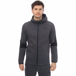 Puma - Veste à capuche EVOSTRIPE CORE - Homme (Gris chiné)