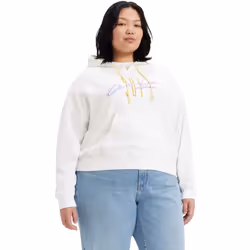 Levis - Sweat à capuche AUTHENTIC - Femme (Blanc)