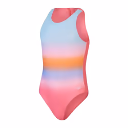 Speedo - Maillot de bain 1 pièce HYDRASUIT - Fille (Rose / Bleu)