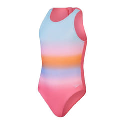 Speedo - Maillot de bain 1 pièce HYDRASUIT - Fille (Rose / Bleu)