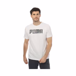 Puma - T-shirt SPORTSTYLE - Homme (Blanc)