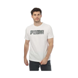 Puma - T-shirt SPORTSTYLE - Homme (Blanc)
