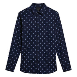 Ted Baker - Chemise Manches longues KYME - Homme (Bleu marine)