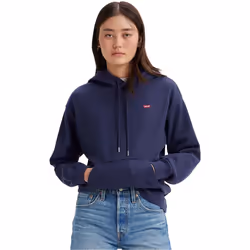 Levis - Sweat à capuche - Femme (Bleu marine)