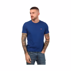 Levis - T-shirt CLASSIC HOUSEMARK - Homme (Bleu foncé)