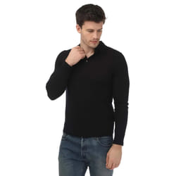 Ted Baker - Polo Manches longues KAMBER - Homme (Bleu marine)
