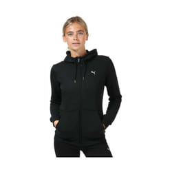 Puma - Veste à capuche ESSENTIALS - Femme (Noir)