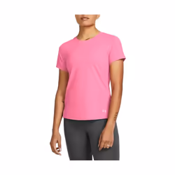 Under Armour - T-shirt Manches courtes LAUNCH ELITE - Femme (Rose)