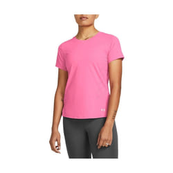 Under Armour - T-shirt Manches courtes LAUNCH ELITE - Femme (Rose)