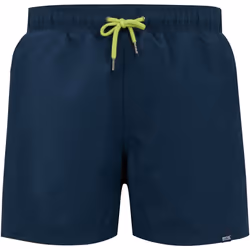 Regatta - Short de bain MAWSON - Homme (Bleu marine / Vert citron)