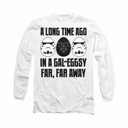 Star Wars - T-shirt GALEGGSY FAR, FAR AWAY - Adulte (Blanc)