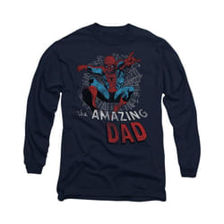 Spider-Man - T-shirt SPIDER DAD - Adulte (Bleu marine)