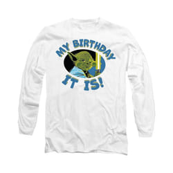 Star Wars - T-shirt MY BIRTHDAY IT IS - Adulte (Blanc)