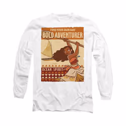 Moana - T-shirt BOLD ADVENTURER - Adulte (Blanc)