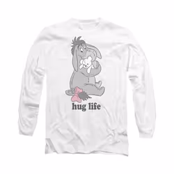 Winnie the Pooh - T-shirt HUG LIFE - Adulte (Blanc)