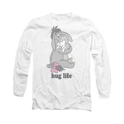 Winnie the Pooh - T-shirt HUG LIFE - Adulte (Blanc)