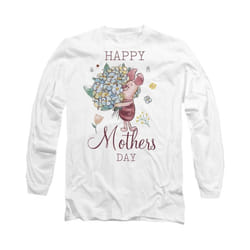 Winnie the Pooh - T-shirt HAPPY MOTHERS DAY - Adulte (Blanc)