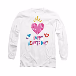 Disney Princess - T-shirt HAPPY HEARTS DAY - Adulte (Blanc)
