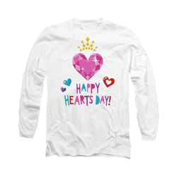 Disney Princess - T-shirt HAPPY HEARTS DAY - Adulte (Blanc)