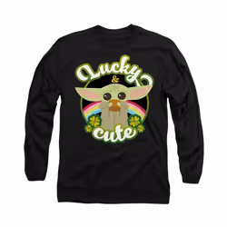 Star Wars - T-shirt LUCKY CUTE - Adulte (Noir)