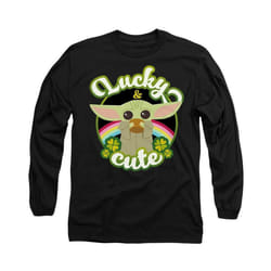 Star Wars - T-shirt LUCKY CUTE - Adulte (Noir)