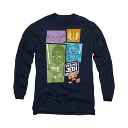 Star Wars - T-shirt YOUNG JEDI ADVENTURE - Adulte (Bleu marine)