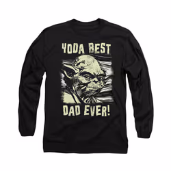 Star Wars - T-shirt YODA BEST DAD - Adulte (Noir)
