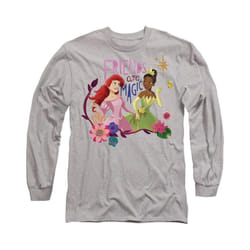 Disney Princess - T-shirt FRIENDS ARE MAGIC - Adulte (Gris chiné)
