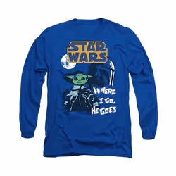 Star Wars - T-shirt SWIPE - Adulte (Bleu roi)