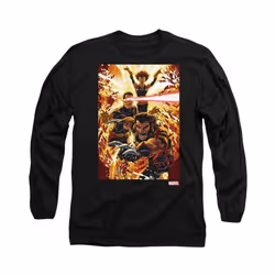 Marvel - T-shirt X-MEN - Adulte (Noir)