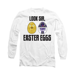 Star Wars - T-shirt LOOK SIR, EASTER EGGS - Adulte (Blanc)
