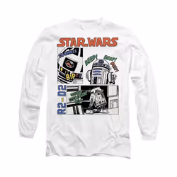 Star Wars - T-shirt BEEP BOOP - Adulte (Blanc)