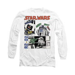 Star Wars - T-shirt BEEP BOOP - Adulte (Blanc)
