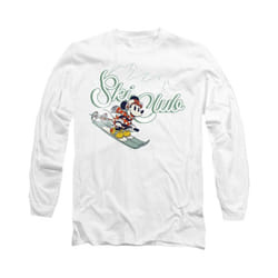 Disney - T-shirt SKI CLUB - Adulte (Blanc)